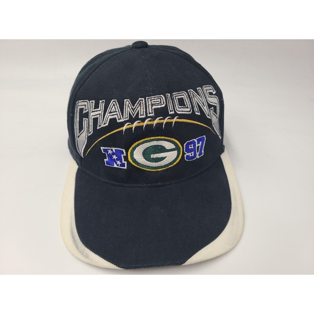 Vintage Green Bay Packers 1997 NFC Champions Sports Specialties Snapback Hat Cap
